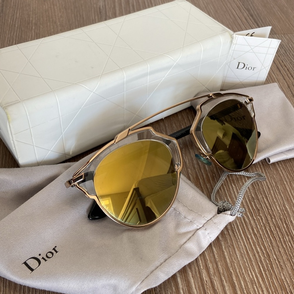Dior So Real 48mm Brow Bar Sunglasses - Picture 2 of 16